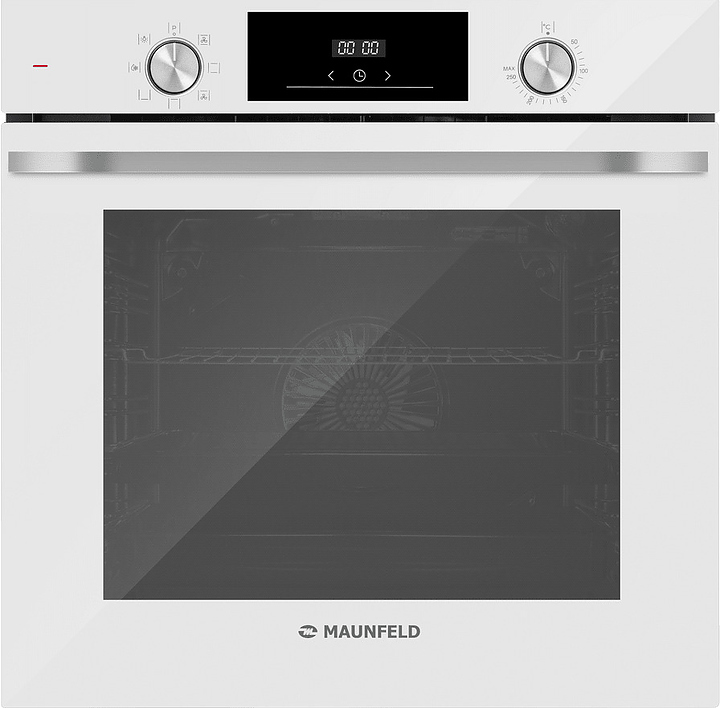 Духовой шкаф Maunfeld FEOH7872W белый / стекло