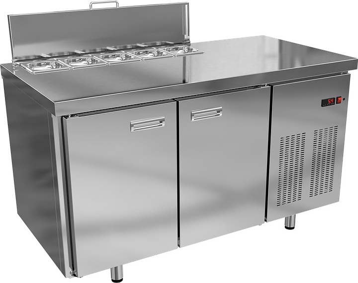Стол холодильный для салатов KRONER СХС 2-140-70