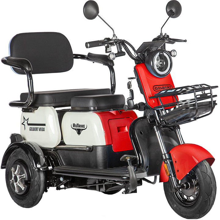 Трицикл Rutrike Gelbert Vega красный