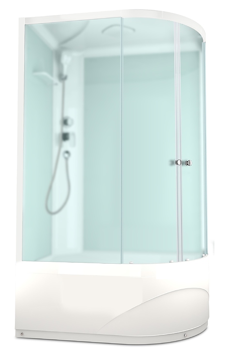 Душевая кабина Domani-Spa Delight 128 high L DS01D128LHWM00 120х80 см