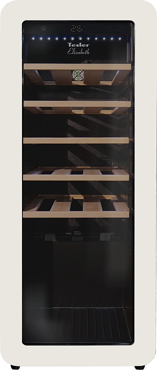 Винный шкаф TESLER CWC-248 IVORY слоновая кость