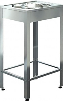 Рукомойник напольный Assum ВМР-3 (500х400х850) (нерж. сталь)