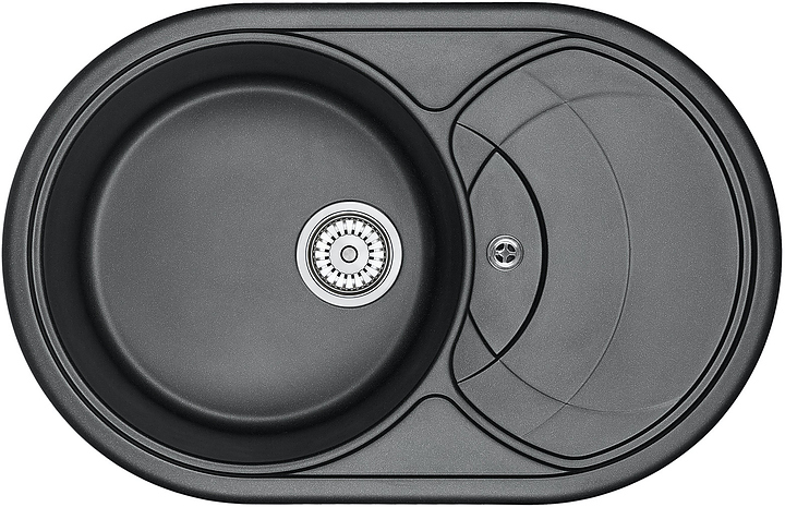 Кухонная мойка Granula GR-7801 черный