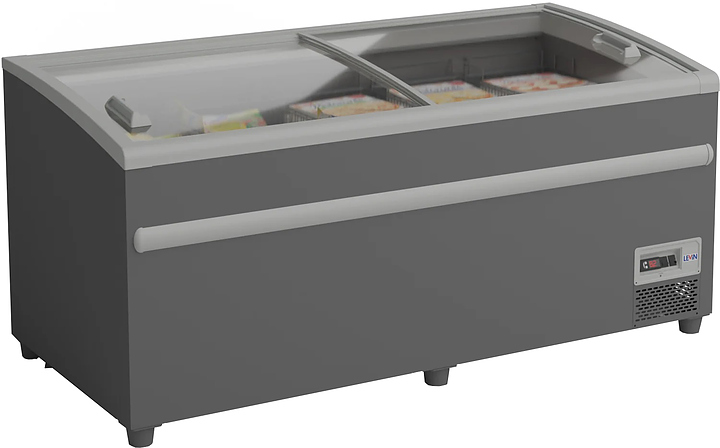 Ларь-бонета морозильная Levin ALPINA 210 НТ/СТ (RAL 7016) с корзинами