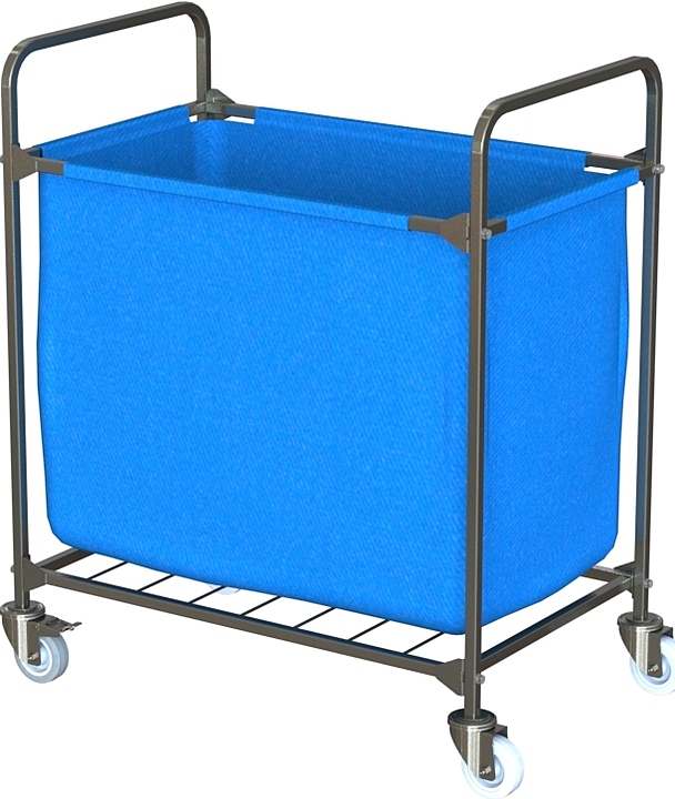 Тележка для белья MetallCart BRK2, нерж. сталь