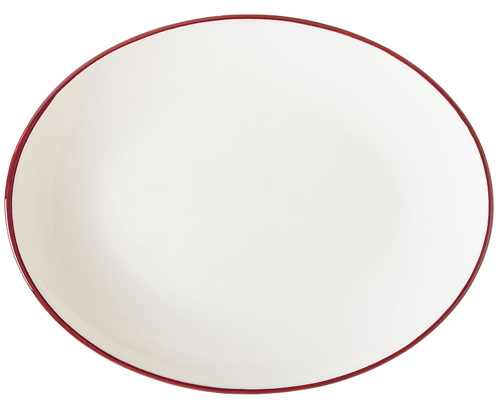 Блюдо для подачи Bonna Линеа Бургундия Мув 78060 360х280 мм