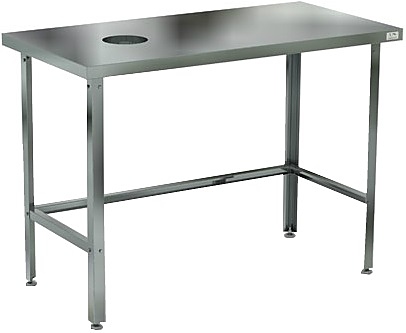 Стол для сбора пищевых отходов КОБОР СРО-120/70/430