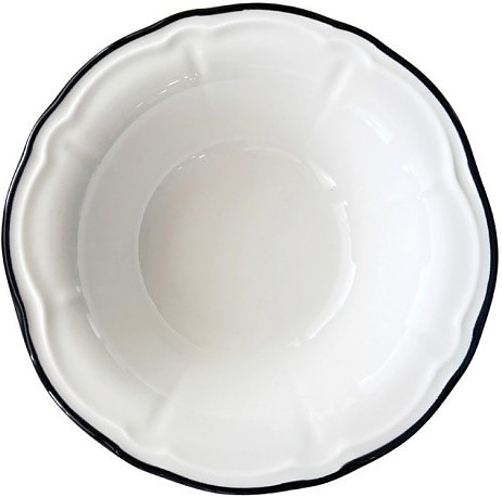 Соусник ID Fine Line Black FLY12KS10RIM 12 см