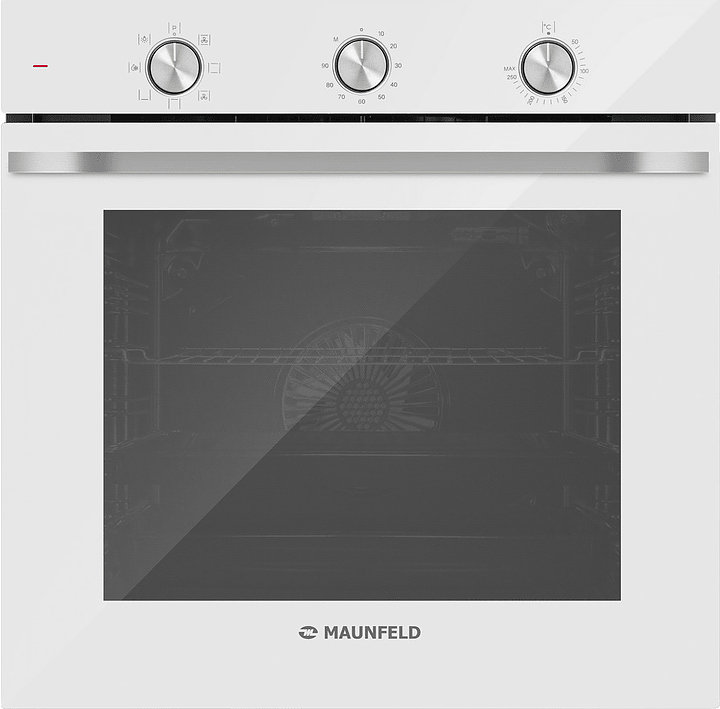 Духовой шкаф Maunfeld FEOF7871W белый / стекло