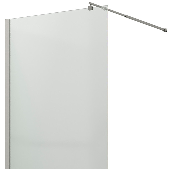 Душевое ограждение Wasserkraft Rur 30W39BN-TXG 2000х900 мм никель