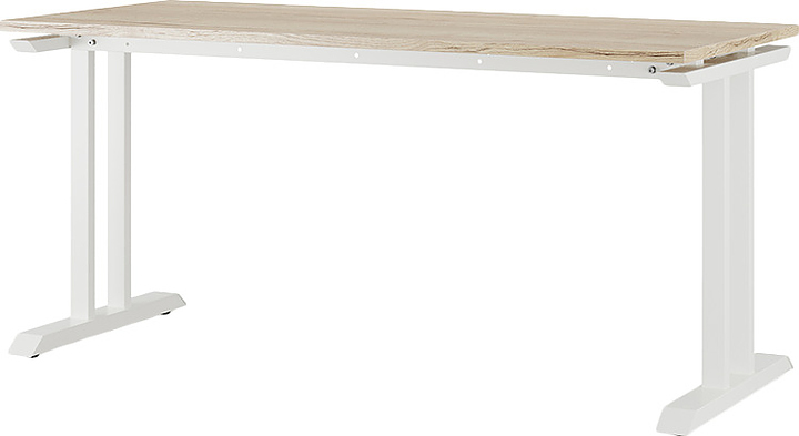 Стол офисный КОБОР T-100/60 white/natural