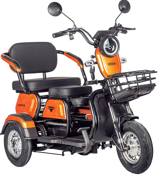 Трицикл Rutrike Gelbert Caf оранжевый