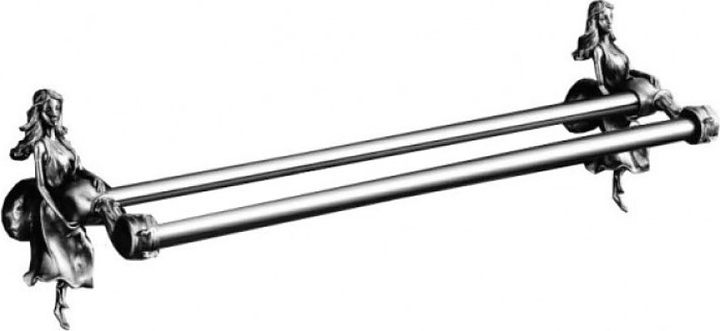 Полотенцедержатель двойной Art&Max Athena AM-0618-T