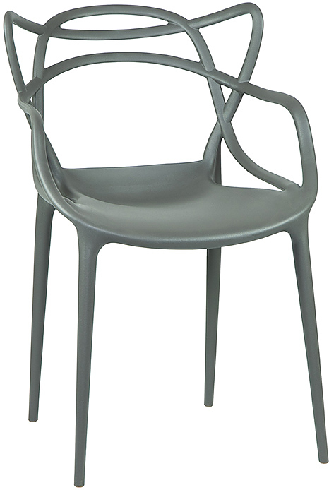 Стул обеденный DOBRIN 601PP-LMZL-N MASTERS (темно-серый) 4 шт.