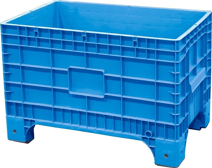 Контейнер ТАРА.РУ B-Box 1065 Mini 1017х636х673 мм (cплошной на ножках) голубой