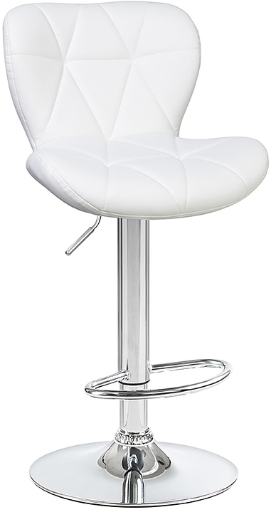 Стул барный DOBRIN 5022-LM-N BARNY (белый, хром) 2 шт.