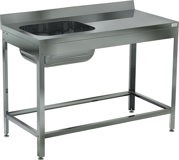 Ванна моечная КОБОР ВМЦР/1-140/70/430 Л/П