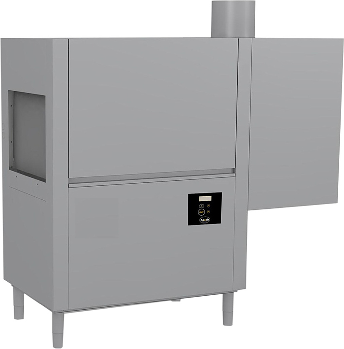 Туннельная посудомоечная машина Apach ARC100 (T101) с дозаторами, сушкой и рекуператором, слева направо