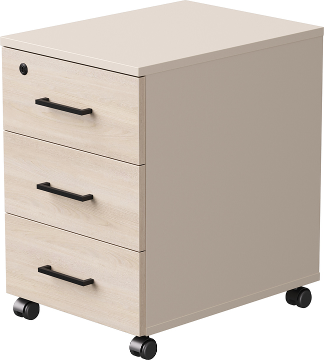 Тумба мобильная Everprof EVO кашемир, дуб Соната