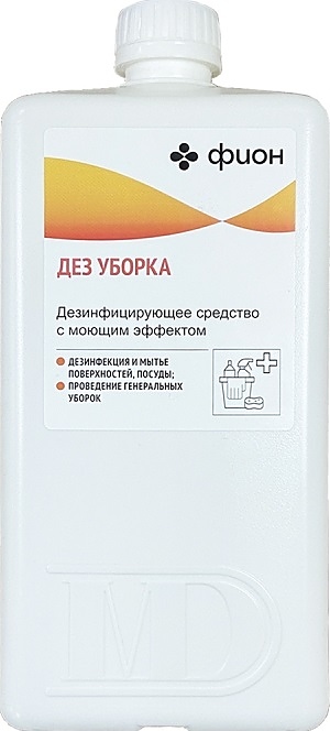 Средство моюще-дезинфицирующее Merida ФИОН ДЕЗ КОНЦЕНТРАТ MK109, 1 л