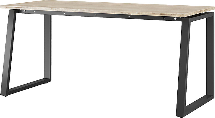 Стол офисный КОБОР TS1-160/60 black/natural