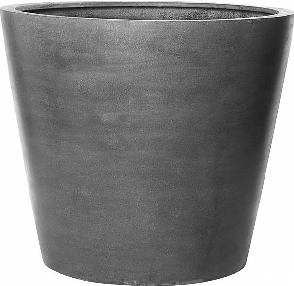 Кашпо Pottery Pots Jumbo bucket (98х85 см) серое матовое