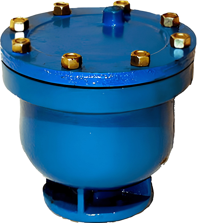 Вантуз автоматический Россия чугун В6 Ду 100 Ру10 фл верт