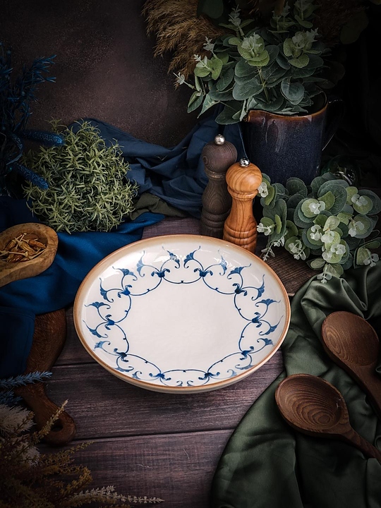 Тарелка глубокая Porland Pioli Reflect 17AP25 PL d=25 см (фарфор)