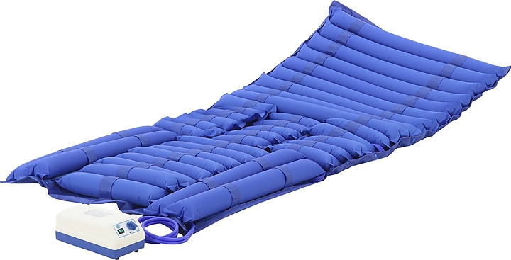 Матрас противопролежневый для медицинской кровати Med-Mos DL06-I синий для YG-2, YG-6, Е-49 с РУ