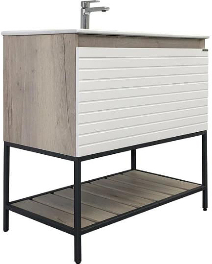 Тумба с раковиной Comforty Страсбург-90