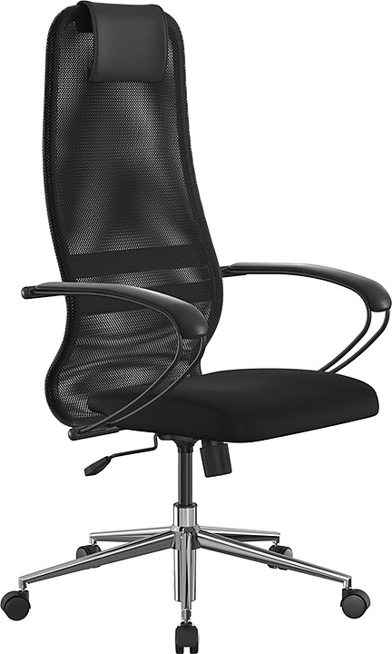 Кресло офисное ErgoLife SU-B-8 (подл.130/осн.009) черное