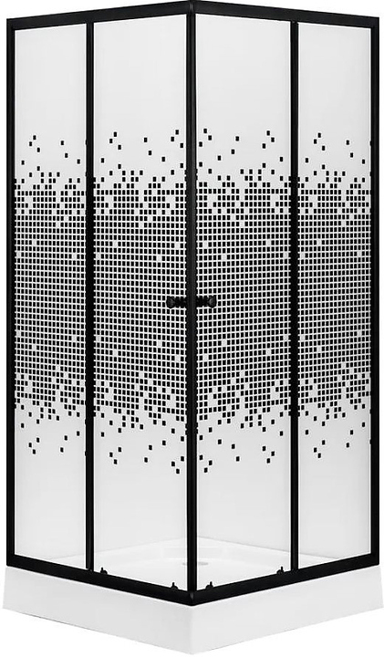 Уголок душевой Bauedge Stil SB0004B 90х90х195 см