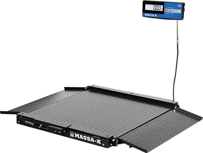 Весы низкопрофильные МАССА-К 4D-LA-10/10-1500-A(RUEW)