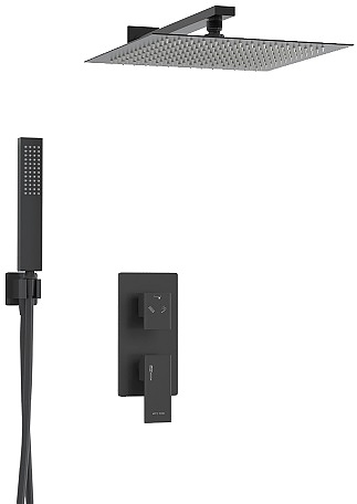 Встраиваемый комплект для ванны Wasserkraft Abens 2000 A16162 черный