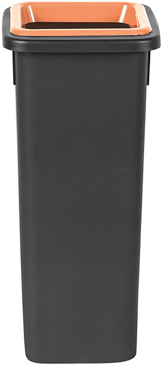 Контейнер для мусора PLAFOR Fit Bin 20 л черный, коричневый