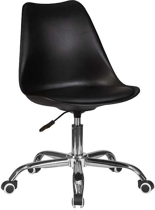 Кресло офисное для персонала DOBRIN 635DPP-LMZL-N MICKEY (черное) 2 шт.