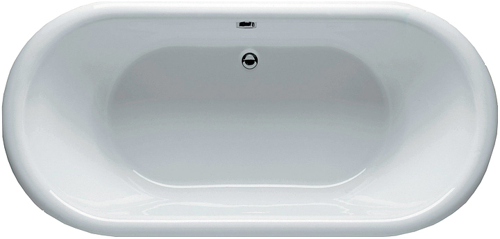 Ванна RIHO DUA FS WHITE AND COLOUR PANEL 180x86 см, акрил