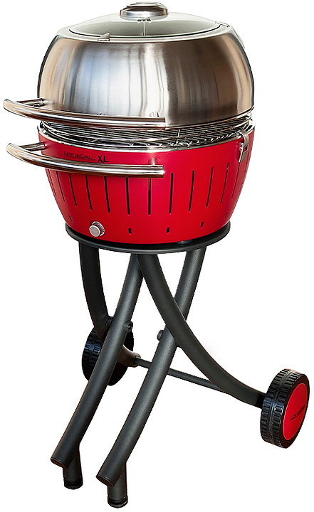 Гриль бездымный LotusGrill XL садовый, красный