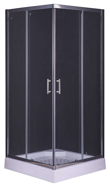 Душевой уголок Taliente TA-08082-1CP 80х80х195 см  хром
