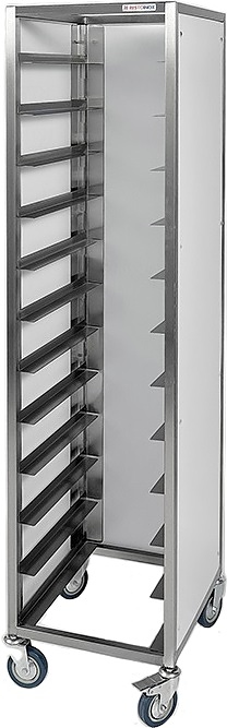 Тележка-шпилька для подносов Restoinox ТШСЗПП-12-40/20-304/325-360