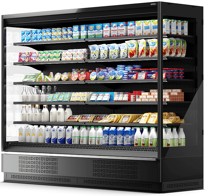 Горка холодильная Dazzl Vega 080 H210 M 250 Plug-in мясная