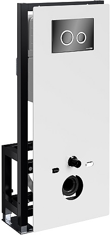 Система инсталляции для подвесного унитаза Wasserkraft Glan 66TLT.010.ME.WH.PB01