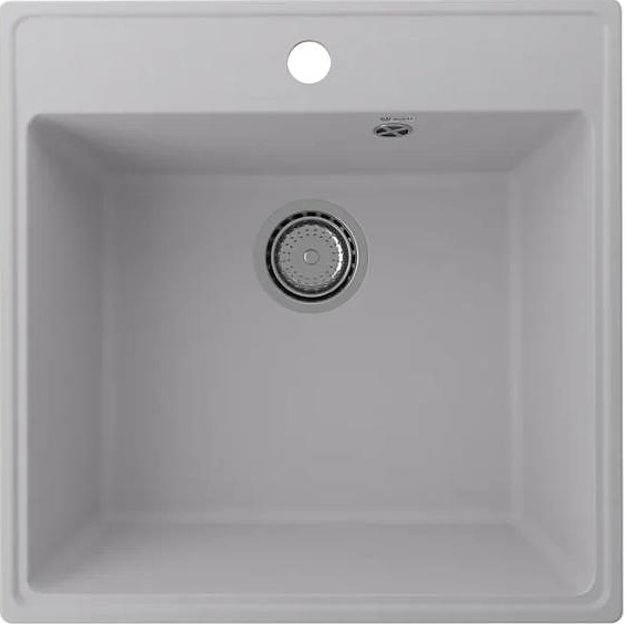 Мойка кухонная ULGRAN Quartz Forte 505-04 платина