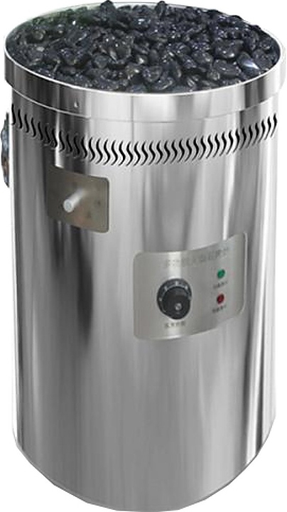 Гриль галечный Hurakan HKN-PEG550RT