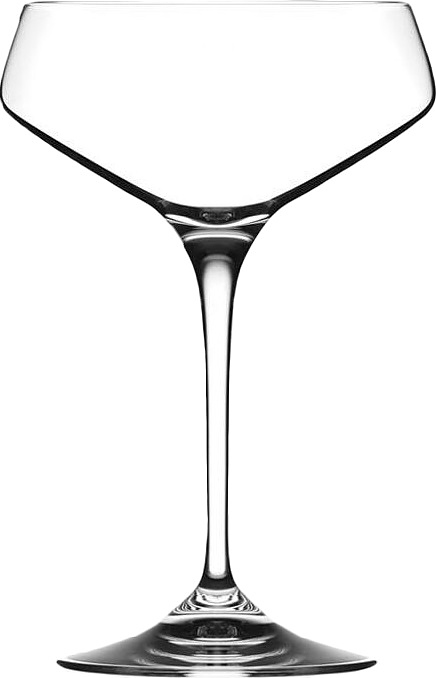 Бокал блюдце для шампанского RCR Cristalleria Italiana Luxion Aria 25327020006 330 мл (хрустальное стекло)