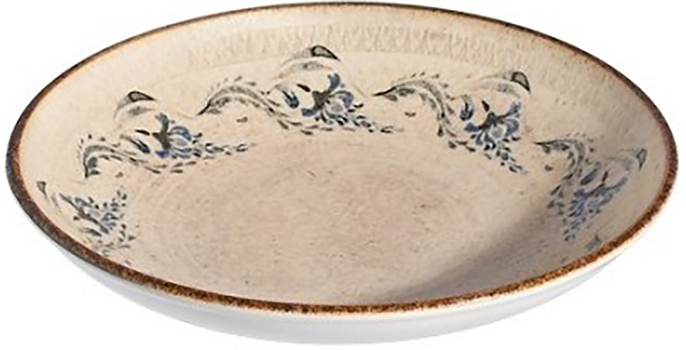 Тарелка глубокая ID Fine Voyage Navy 20001-121122 22 см