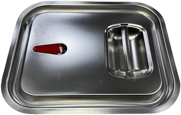 Крышка для гастроемкости Gastromix GN 1/2 (325х265) нерж. сталь