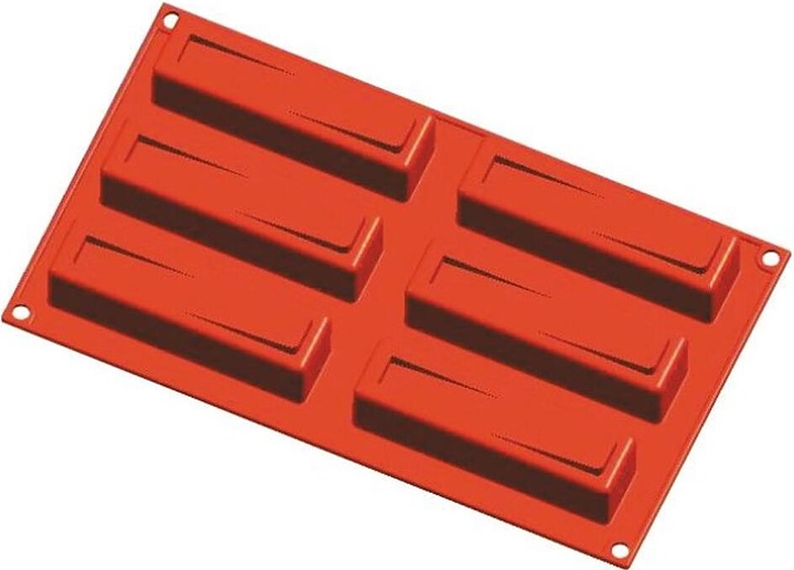 Форма силиконовая P.L. Proff Cuisine 81200466 "Прямоугольник" 6 ячеек