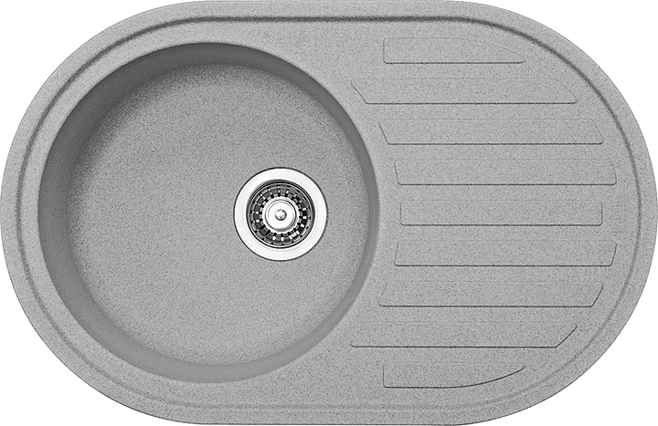 Кухонная мойка Franke ROG 611 серая (вентиль-автомат)