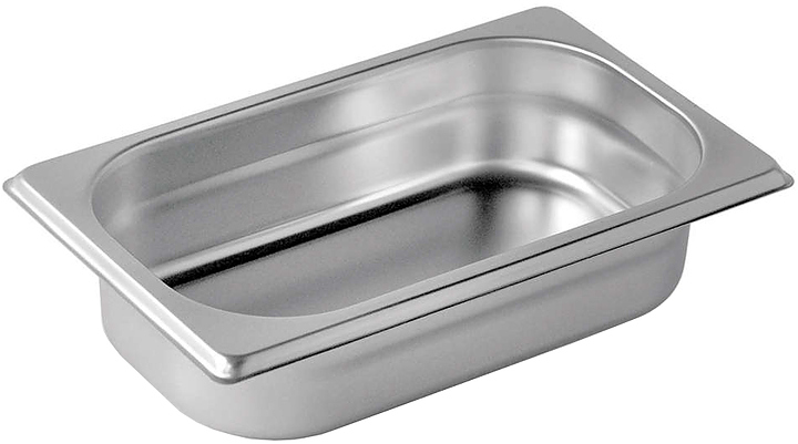 Гастроемкость Pujadas 142.001 GN 1/4-200 (265х162х200) нерж. сталь